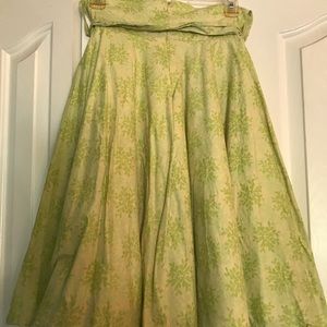 Shabby Apple green skirt